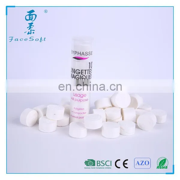 Wholesale Restaurant Magic Compressed Coin Tissue Tablet Compressed Napkin photo-2