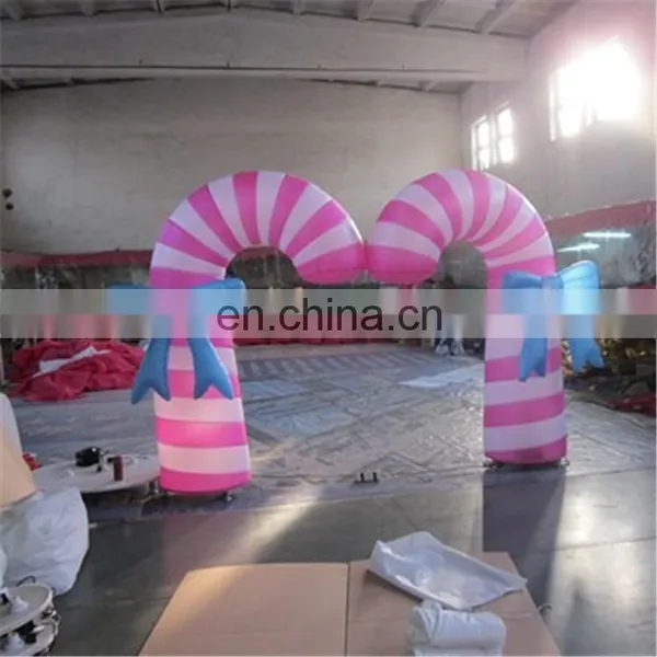 Christmas Decorations Air Blown Inflatable Christmas Candy Stick/ Candy Cane photo-2