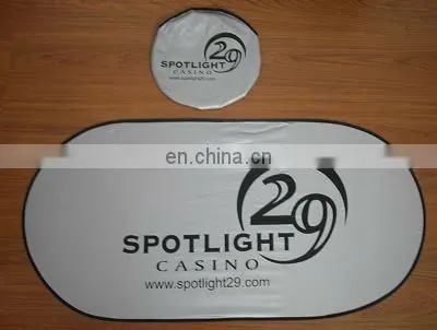 Anti-UV Pop Up Foldable Silver High Quality Car Window Sunshade photo-3