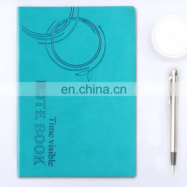 High-end PU Cover Paperback Notebooks A5 Office Notebooks Imitation Leather Notebooks photo-4