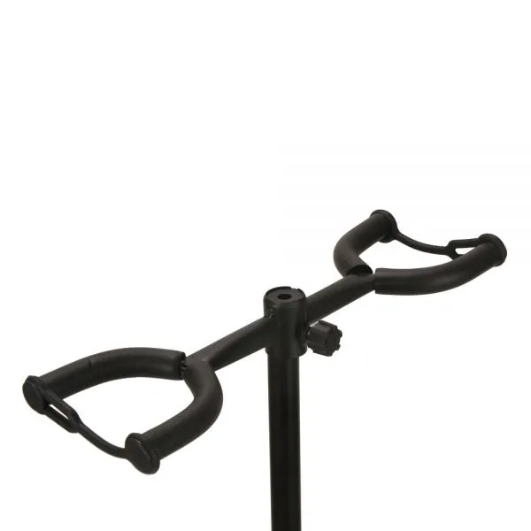 J-32 High Quality Double Two Way Stylish Guitar Stand photo-4