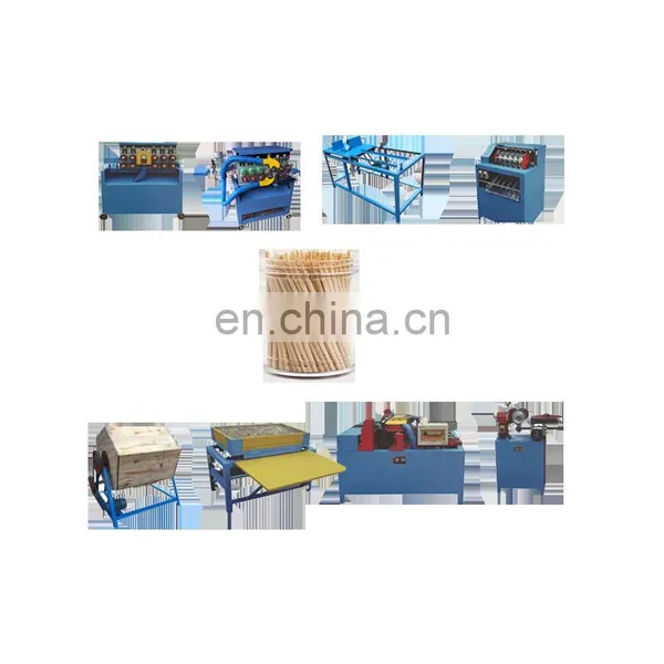 Wood/Bamboo Toothpick Production Plant/Toothpick Making Machine for sale
