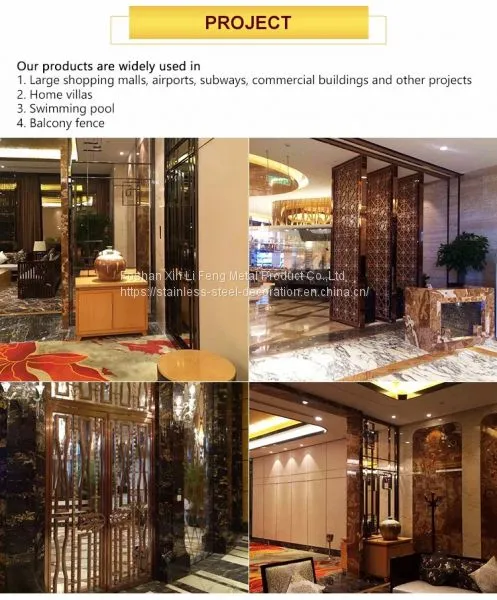 Antique Stainless Steel Partition For Facade photo-3