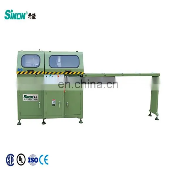 V-notch Cutting Saw PVC and Aluminum Windows Making Machine / UPVC Window Frame V Cutting Machine for Aluminum Profile photo-6