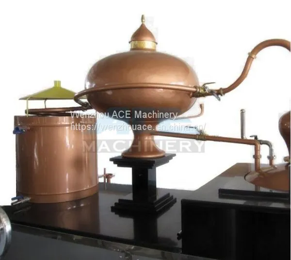 Ace Industial Traditional Cognac Pot Still for Brandy Red Copper Charente Distiller photo-5