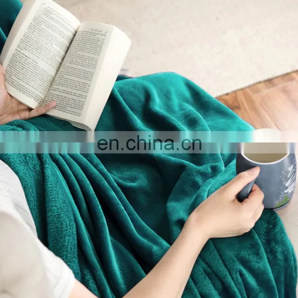 Luxury Super Cozy Custom Elegant Sublimation Breathable Flannel Blanket photo-2