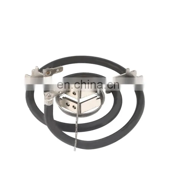 Black Small Surface Electric Heater Replacement for Hot Plate Electric Stove Burner Heating Element photo-4