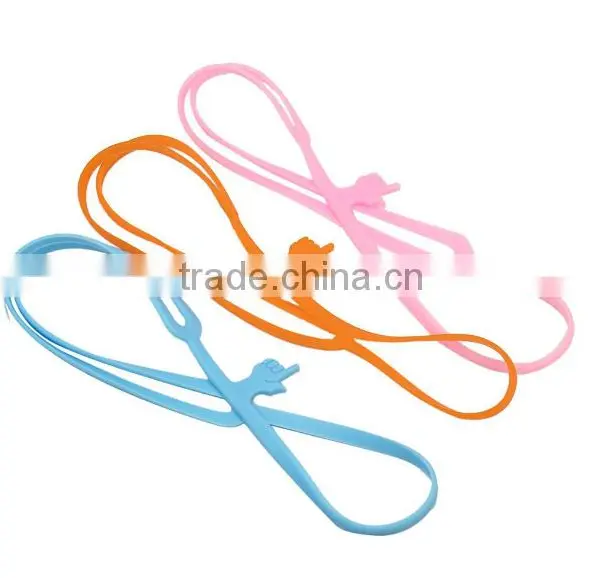 LOT Color Rubber Elastic Book Band Standard Bookmark Size Silicone Clever Bookmarks photo-4
