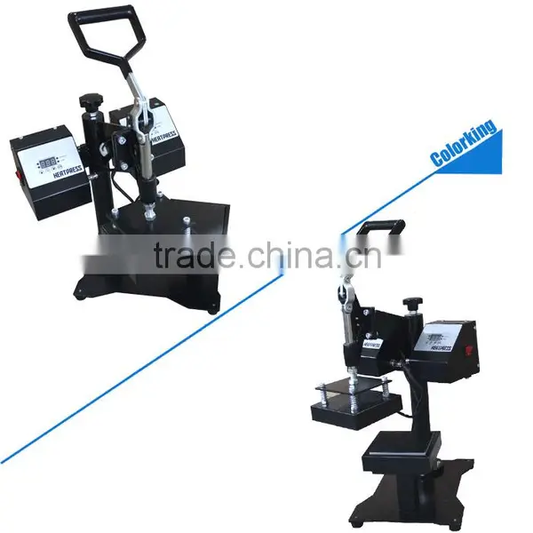 Color King 5"X5" Digital Manual Dual Heating Plates Rosin Heat Press Machine photo-4