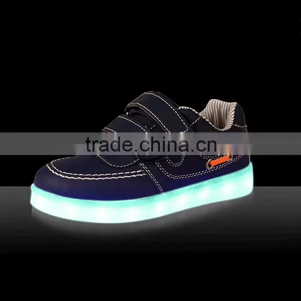 LED Shoes Factory Direct Supply Customized Light up Luminous Fashion Led Shoes Kids photo-3
