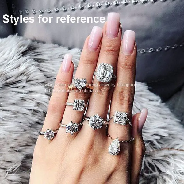 Hot Selling Brilliant Cut Loose Gemstones VVS Moissanite Diamond For Jewelry Making DIY Women Rings Necklace Earrings Bracelets photo-2