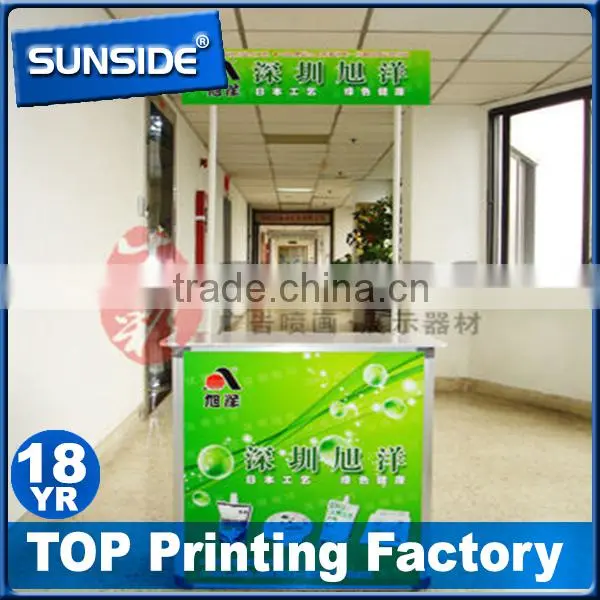 Direct Sales ABS Promotion Table, Aluminum Pop Up Counter, High Quality Promotion Counter D-0627 photo-4