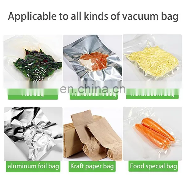 CE Single Chamber Vacuum Sealer Food Chicken Clothes Meat Sea Fruit And Vegetable Beef Vacuum Packing Machine photo-5