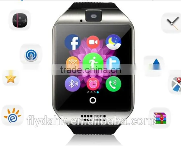 Smart Watch Q18 With Touch Screen Camera TF Card Sim Card Bluetooth Smart Watch Q18 Watch Phone. photo-2