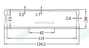 05425 Truck Body Channel Floor / Refrigerated Truck Body Flooring / Aluminum Truck Floor photo-2