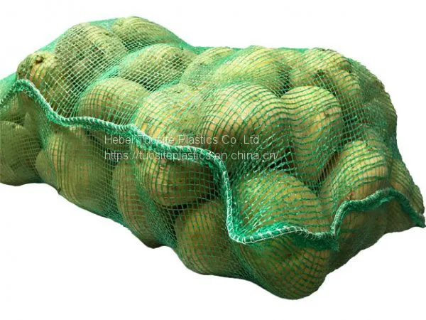 HDPE 20kg Mesh Raschel Bag Packing Fresh Onion Red/Yellow/Purple photo-4