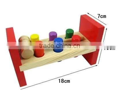 New Fashion Wood Baby Game For Baby,Lovely Solid Wood Child Game For Chid,Kid Knocking Games photo-2
