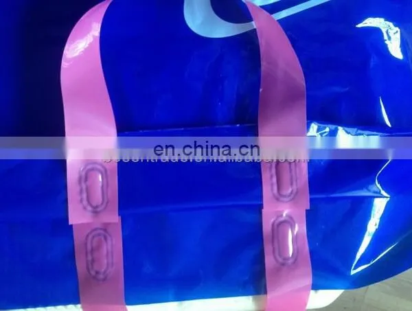 Automatic Plastic Film Handle Loop Making Welding Machine photo-3