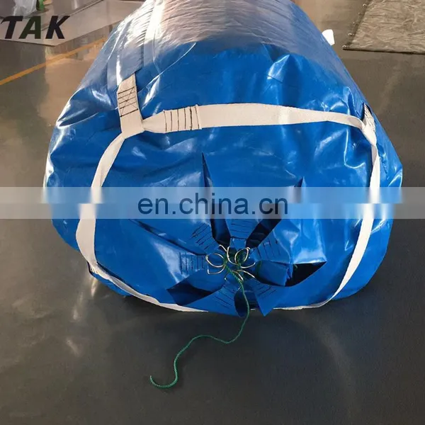 China Manufacture PVC Liquid Container Big Bulk Jumbo Fibc Bags 1 Ton/1.5 Ton/ 2 Ton With Nylon Webbing Lifting photo-4