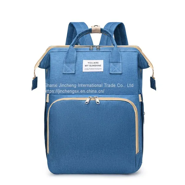 Waterproof Baby Diaper Bag Baby Diaper Bag Large Capacity Mummy Backpack photo-5