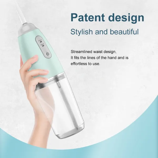 Portable Dental Oral Water Irrigators Dental Floss Water Flosser Pick for Teeth Irrigation photo-3
