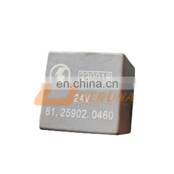 China Original Shacman F2000/L3000/M3000/F3000/X3000 Truck Spare Parts 81.25902.0460 Relay photo-3