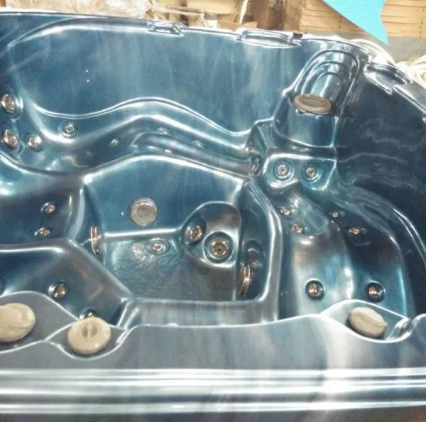 JOYSPA Luxury Hot Tub Plug and Play 5 Person in Ground Hottub With Spa Heater photo-3