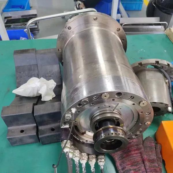 CNC Lathe Machining Machinery Rotating Shaft Stainless Steel Spindle CNC Spindle photo-4