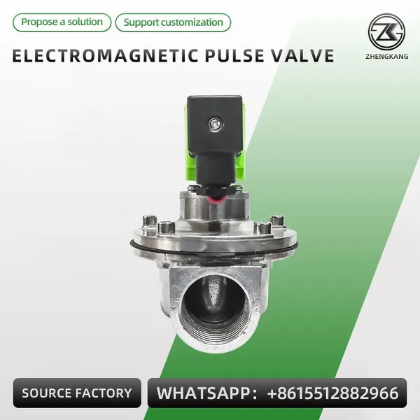 Solenoid Pulse Valve DMF Series Right Angle Submerged Type for Dust Collector photo-3