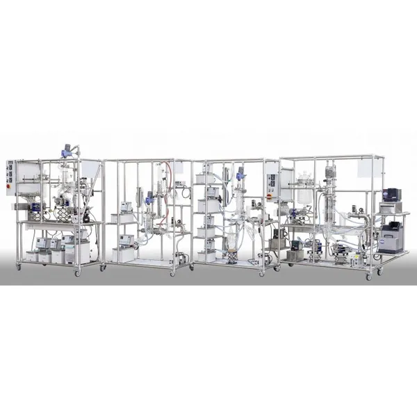 Factory High Efficiency Stainless Steel Short Path Wiped Film Molecular Distiller Machine Molecular Distillation Unit Equipment photo-3