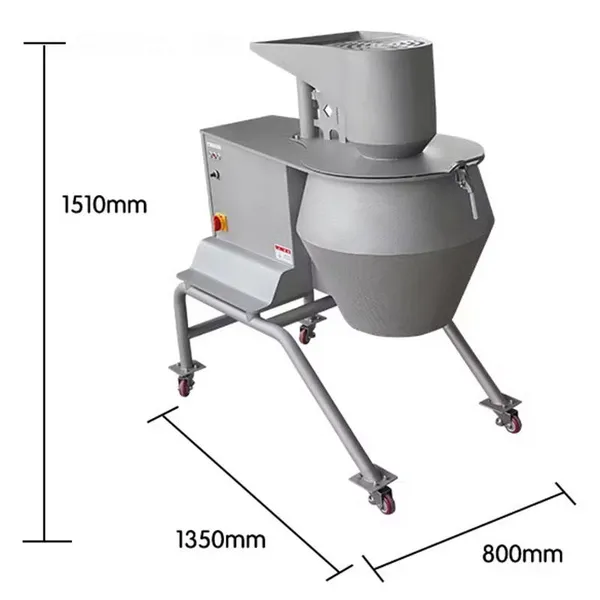 Multifunction Automatic Food Cutter Machine Used Ginger Shredder Potato Fruit Vegetables Slicer for Home Restaurant Use Electric photo-6