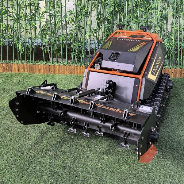 Vigorun Loncin 764CC Gasoline Engine Cordless Industrial Remote Control Hammer Mulcher CE EPA Euro 5 Cutting Width 1000mm photo-2