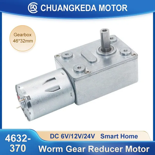 4632-370 Worm Gear Reducer Motor 6V/12V/24
