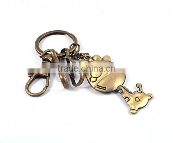 Creative Promotional Gift Custom Animal Metal Keychain photo-2