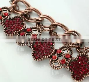 The European and American Fashion Metal Joker Diamond Necklace Old Fashion Jewelry photo-2