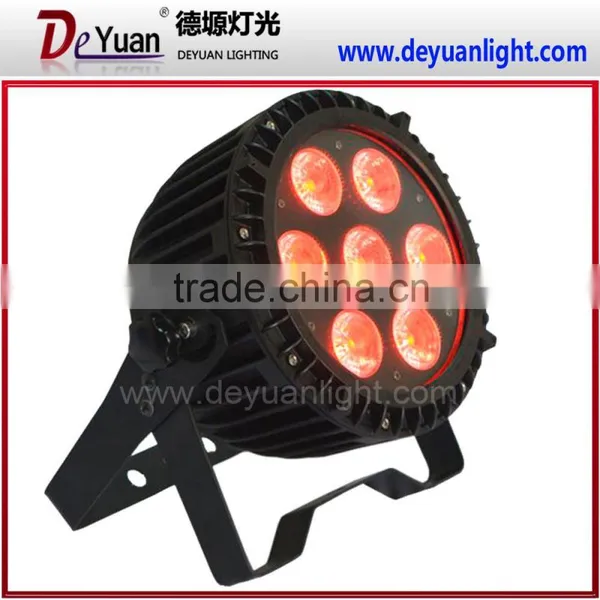 China Small Outdoor 7pcs*12w Rgbw uv Led Par Light dj Equipment photo-6
