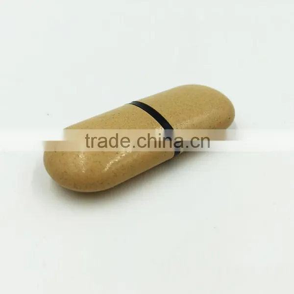 Natural Plant Capsule USB Fiber Flash Drive photo-2