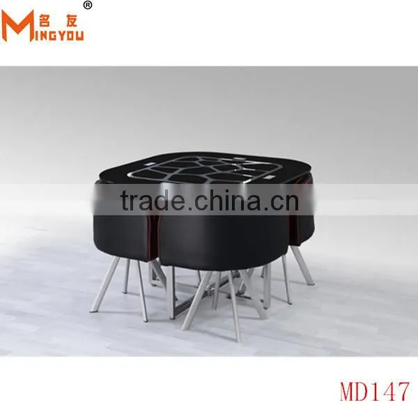Hebei Home Furniture Glass Kinds of Dining Table photo-4