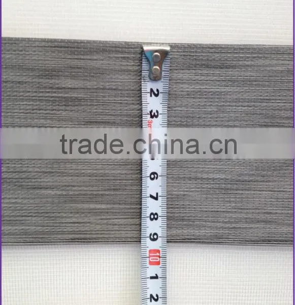 Blackout Fabric Window Zebra Roller Blinds Sun Strip Curtain photo-4