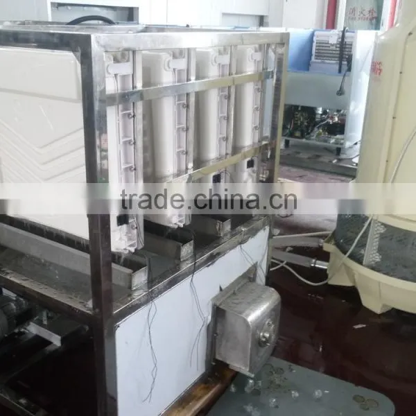 CE Approval PLC Program Control System 1000kgs Cube Ice Making Machine