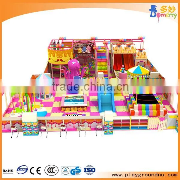 Candy Theme Indoor Baby Home Soft Play House Playground photo-6