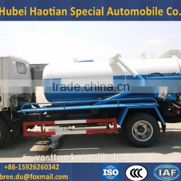 3~12 Cbm Sewage Suction Truck for Sewage Cleaning/fecal Treatment photo-5