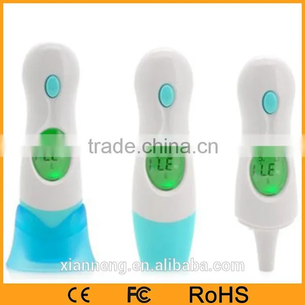Portable Handle Mini Digital Thermometer IR Thermometer Non Contact With Feverline Indicator