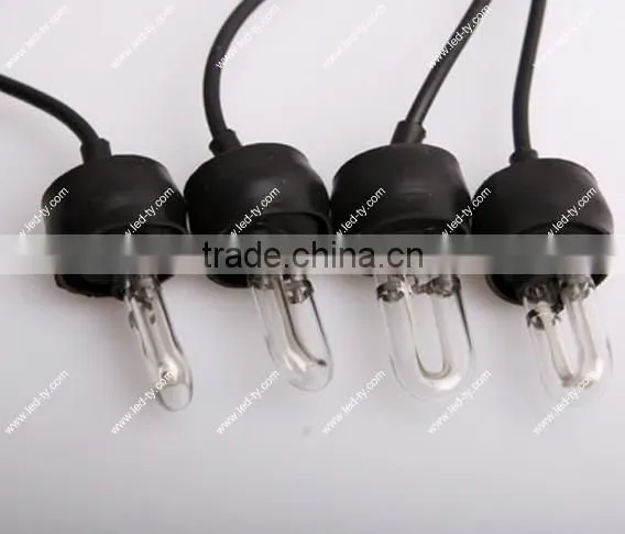 4 LED Decorative Flash Strobe Light Bulbs Flashing Lamp Car Headlight photo-2