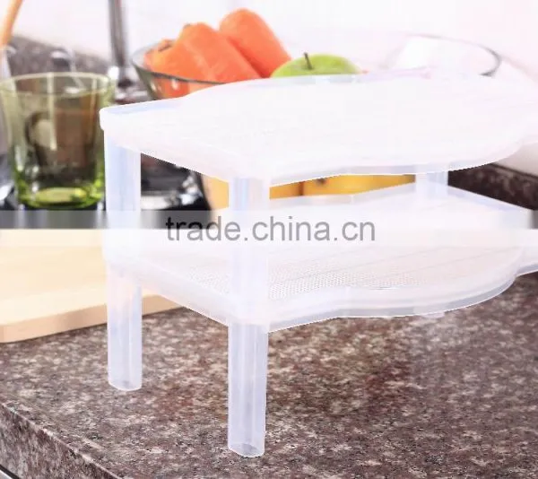 PP 25*20*8.5 Kitchen Tools Plastic Dish Rack photo-3