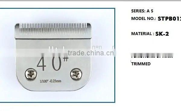 A5 40# Pet Clipper Blade