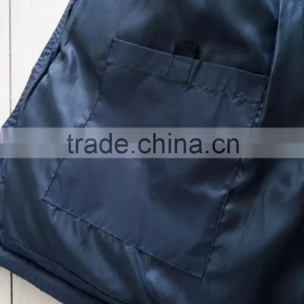 100% Polyester Body Warmer for Workers Wholesale With Pockets photo-6