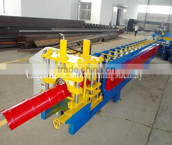 Aluminum Metal Roof Ridge Cap Making Machine photo-4