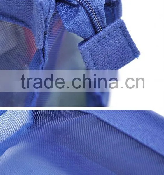 Lastest See Through Mesh Cosmetic Bag photo-3