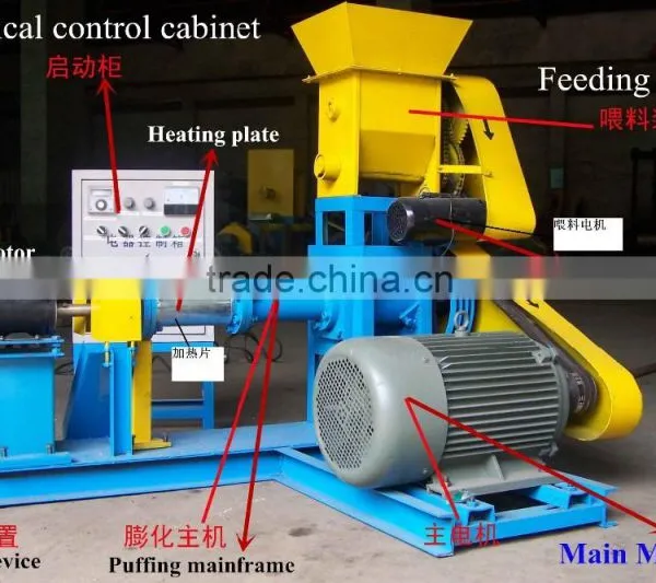 Hot Sale 24 Hours Floating Fish Feed Pellet Extruder photo-2